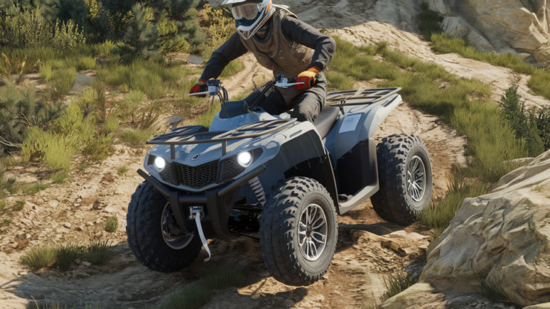 Accélération sur quad : maîtrise de la vitesse et du terrain