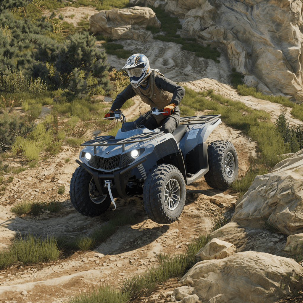 Accélération sur quad : maîtrise de la vitesse et du terrain