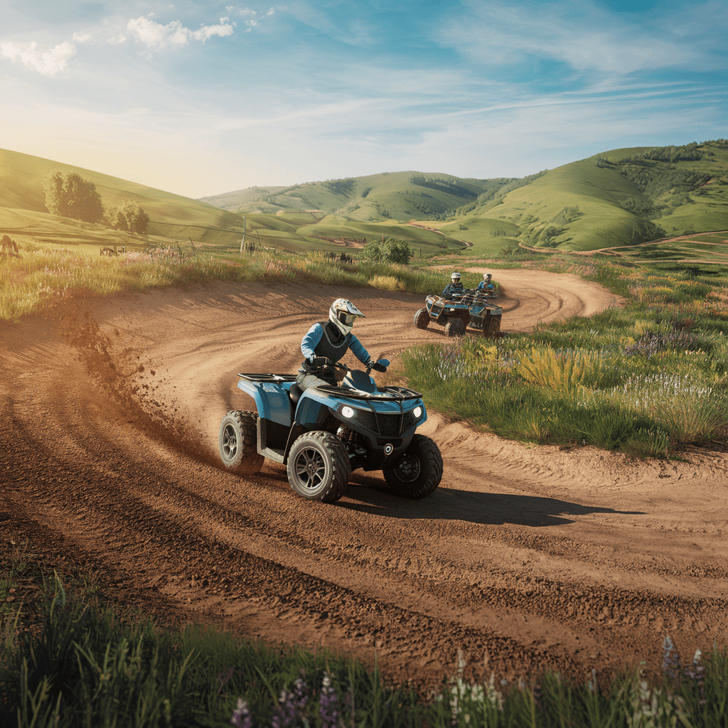 vivez des sensations fortes en quad à travers des paysages à couper le souffle. ce circuit unique vous promet une aventure inoubliable alliant adrénaline et nature. réservez dès maintenant pour une expérience mémorable !