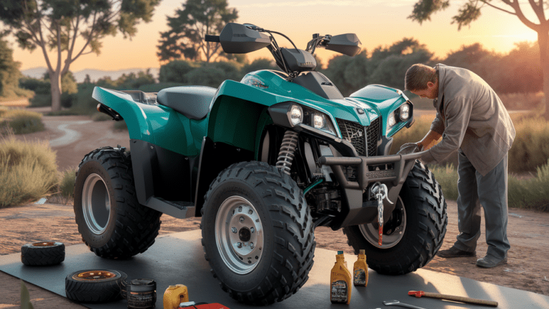 Entretien et maintenance de votre quad : conseils pratiques