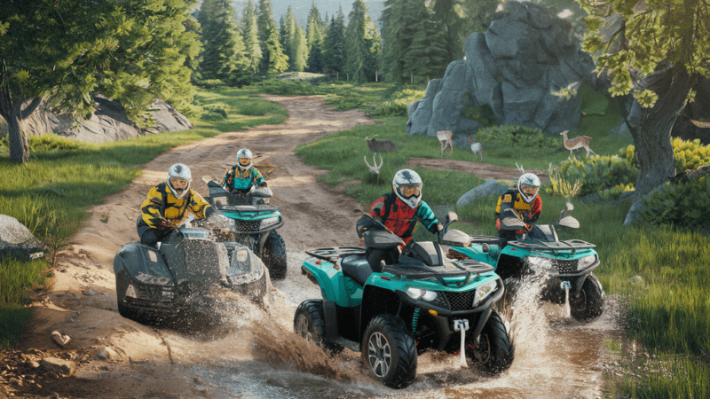 Expédition en quad : aventures tout-terrain au cœur de la nature
