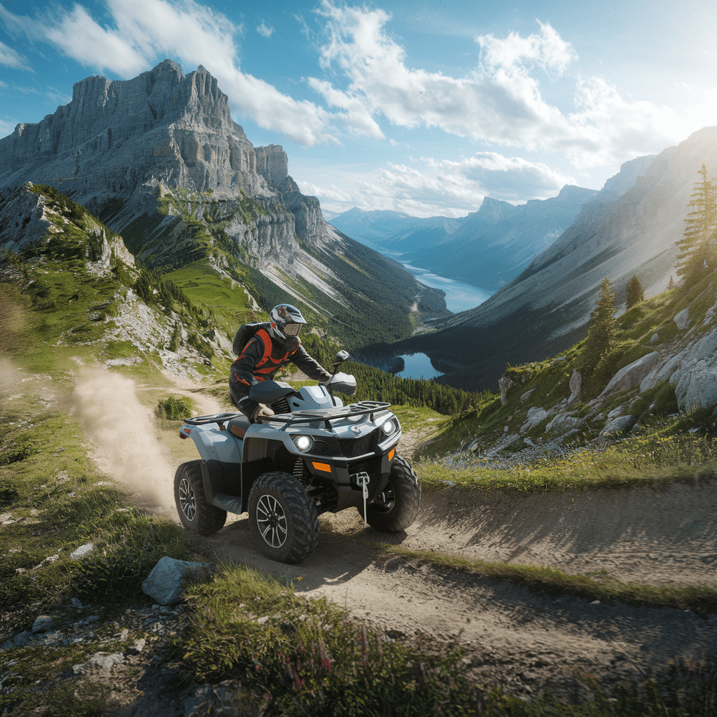 Exploration des montagnes en quad : une aventure unique
