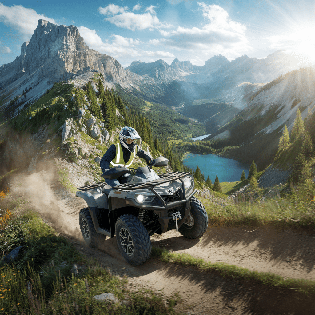 découvrez l'excitation d'explorer les montagnes en quad ! cette aventure unique allie sensations fortes et paysages à couper le souffle, vous permettant de vivre des moments inoubliables au cœur de la nature.