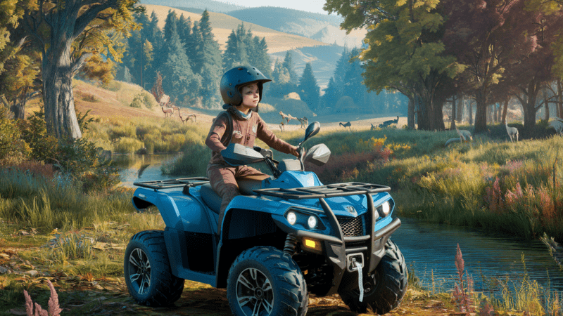 Explorer la nature en quad : Aventures et découvertes