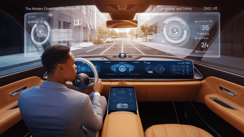 Le conducteur moderne : entre technologie et sécurité