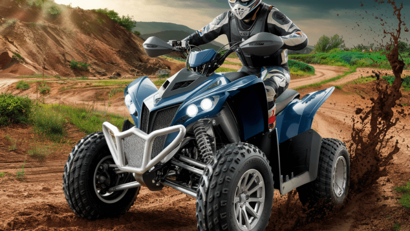 Le plaisir du off-road en quad