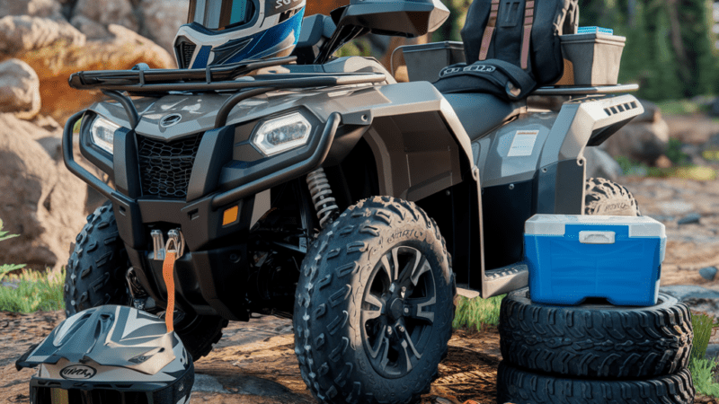 Les accessoires indispensables pour profiter pleinement de votre quad