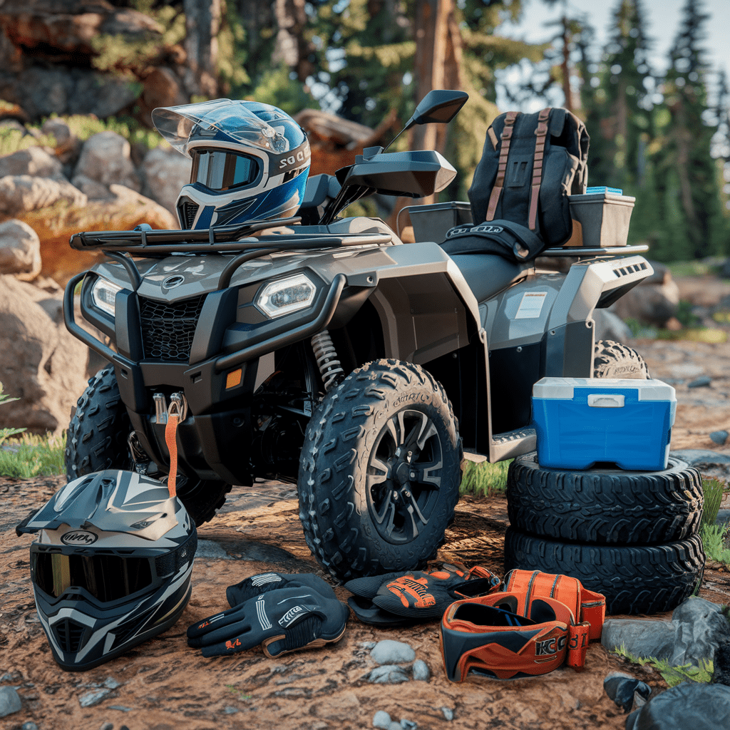 Les accessoires indispensables pour profiter pleinement de votre quad