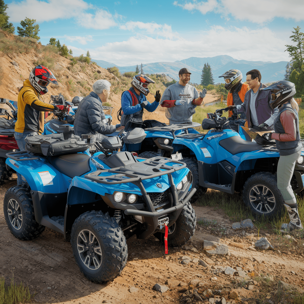 Les groupes de passionnés de quad : partage et aventure