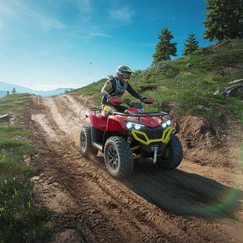 découvrez la passion du tout-terrain avec le loisir en quad. vivez des aventures inoubliables au cœur de la nature, explorez des paysages sauvages et ressentez l'adrénaline d'une conduite dynamique. que vous soyez débutant ou expert, le quad offre des sensations uniques et des moments de partage inégalés.