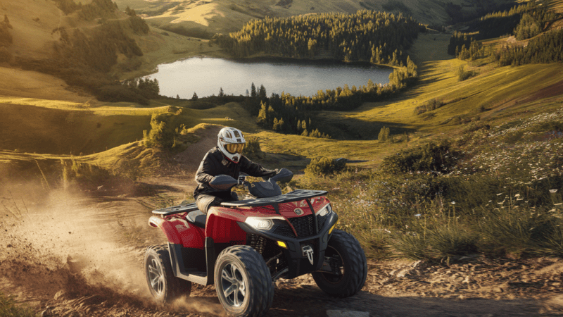 Paysages à découvrir en quad