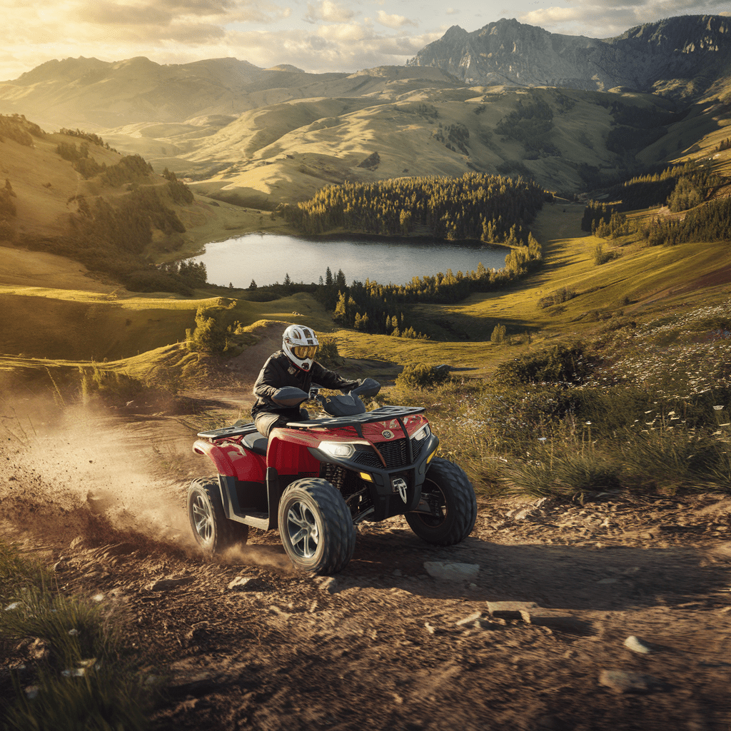 Paysages à découvrir en quad