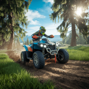 découvrez des sensations fortes sur notre piste de quad où l'adrénaline prend le contrôle. vivez des moments inoubliables au cœur de la nature, défiant les terrains tout en profitant d'une expérience unique entre ami(e)s ou en famille. préparez-vous à dominer chaque virage et à ressentir la puissance de la conduite tout-terrain.
