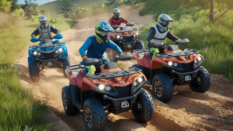 Protection en quad : assurer sa sécurité tout en profitant des pistes