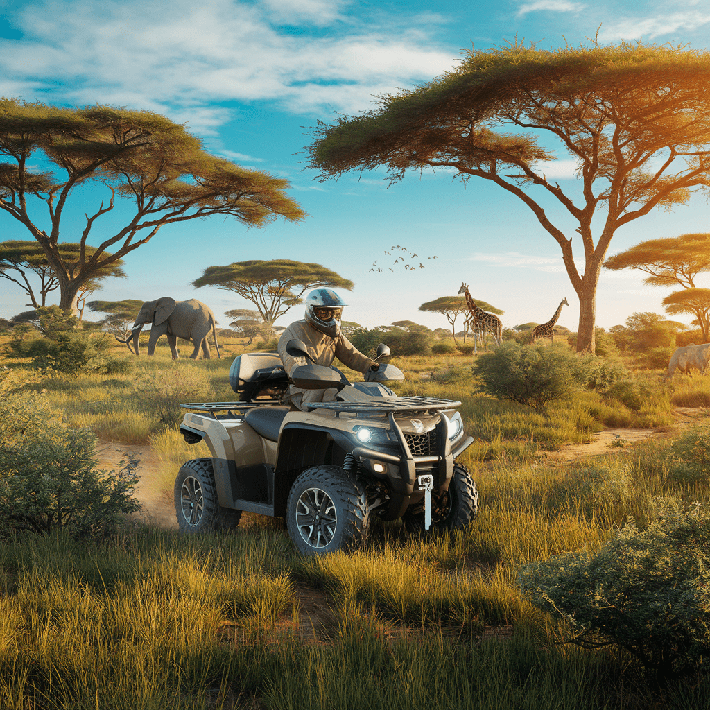 vivez une aventure inoubliable avec notre safari en quad ! explorez la nature autrement en découvrant des paysages époustouflants et la faune sauvage dans un cadre exceptionnel. partez à l'aventure et créez des souvenirs mémorables en pleine nature.