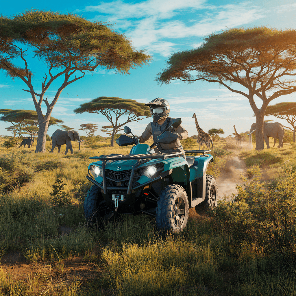 vivez une expérience unique avec notre safari en quad ! parcourez des paysages à couper le souffle, découvrez la faune et la flore comme jamais auparavant et laissez-vous emporter par l'aventure en pleine nature.
