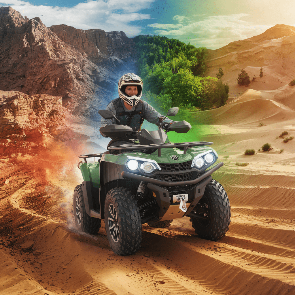 découvrez des paysages époustouflants en vous lançant dans des aventures en quad. un voyage captivant qui allie sensations fortes et exploration de la nature. partez à l'aventure dès aujourd'hui !