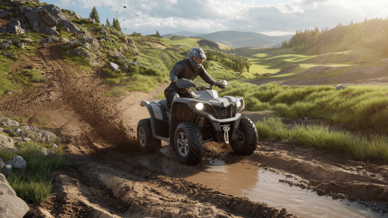 Vitesse en quad : dominer les terrains variés