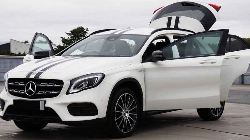 Découvrez le nouveau Mercedes GLA, le SUV compact qui allie performance et élégance.