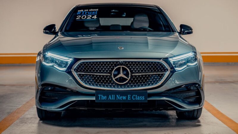 découverte de la nouvelle mercedes classe e