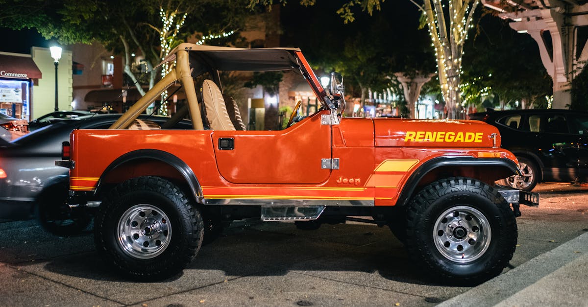 découvrez le Jeep Renegade : un SUV alliant élégance et robustesse