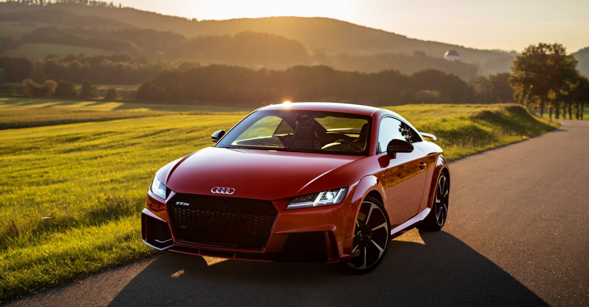 découvrez l’audi tt : un coupé sportif alliant élégance et performance