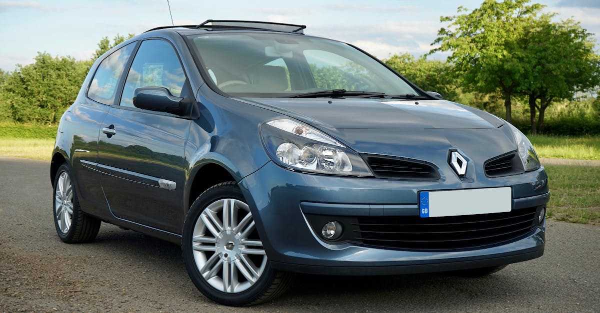 Renault Clio d’occasion : comment sélectionner le modèle fiable dès 1 000 € ?